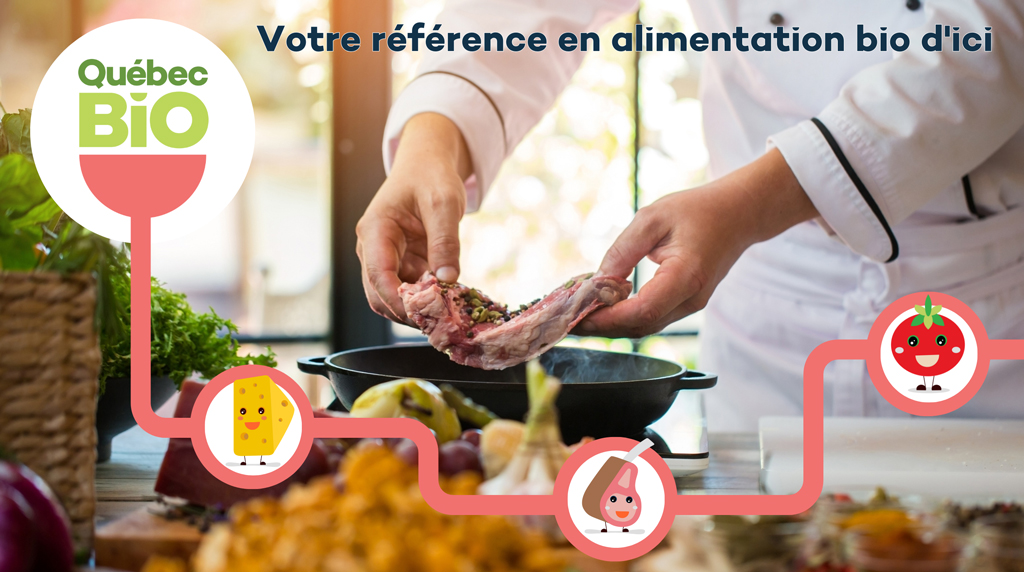 <span style="color: #ff0000;">Laissez-vous charmer par les saveurs du bio d’ici!</span>